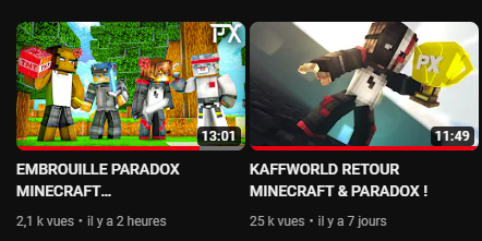 C'est les émotions...