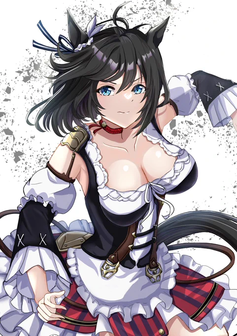 描き直し#エイシンフラッシュ #ウマ娘 