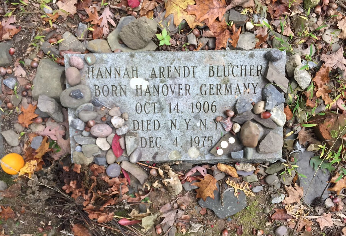 Samantharhill's tweet photo. For the anniversary of Hannah Arendt's death https://t.co/Hn37SdJUuN