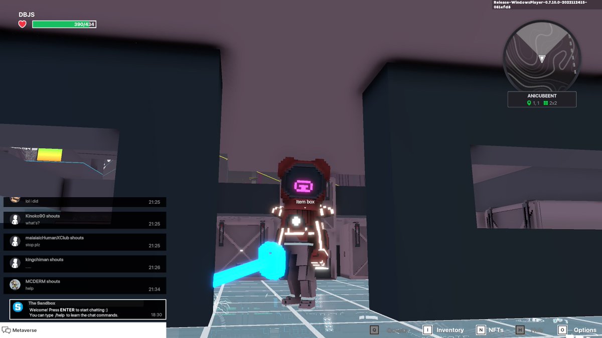 dongbujiso's tweet photo. @TheSandboxGame @cubeunited @kleague @MetaToyDragonZ @anicube_ent I dived in the K-verse mini event! 👇⛩ https://t.co/WY3nBDJrAZ