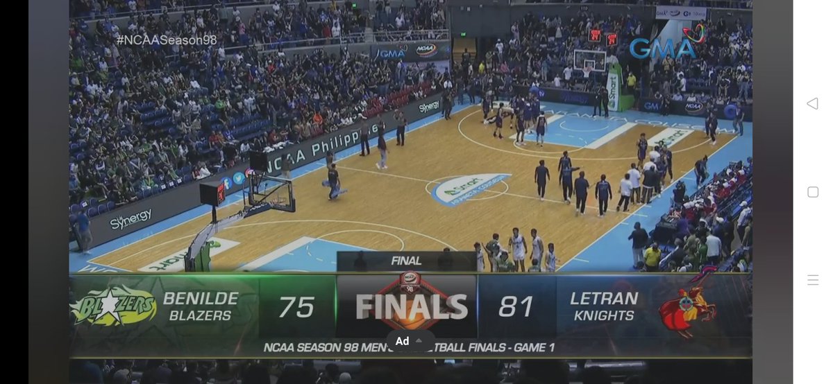 francis_medina_'s tweet photo. Congratulations @LetranOfficial for winning Game 1! 🎉
Just one game away from the 3-peat! Huwag magpakampante sa Game 2. #ArribaLetran #Letran #BeatBenildeArribaLetran #Letranista #CSJL #Letranista #ncaafinals #NCAASeason98Championship #NCAASeason98 🔵⚔️🔴
Batch 2014 https://t.co/ikRbiE5yPH