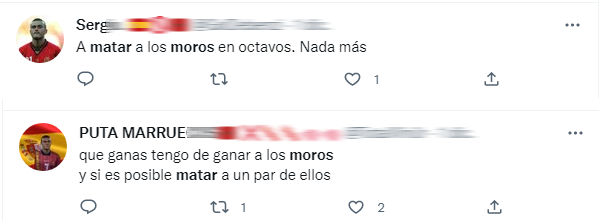 kurioso's tweet photo. España no es racista, es una sociedad tolerante y educada que muestra respeto a una historia marcada por la diversidad y el mestizaje...

Marruecos Trending Topic por los insultos y mierdas racistas... https://t.co/47sxC5bOjf