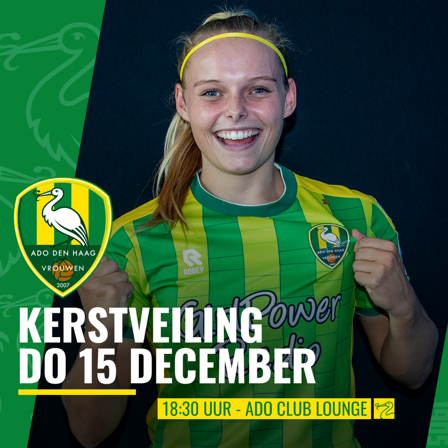 BusNetHaag's tweet image. Help de ADO-dames naar het trainingskamp!!  Kerstborrel en kerstveilign op 15 december voor @ADODHVrouwen businessnetwerken.nl/haaglanden/202…