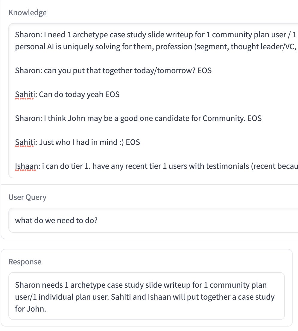 SharonZhang_PAI's tweet image. Forget about GPT - I'll take GODEL anytime. #GroundedAI