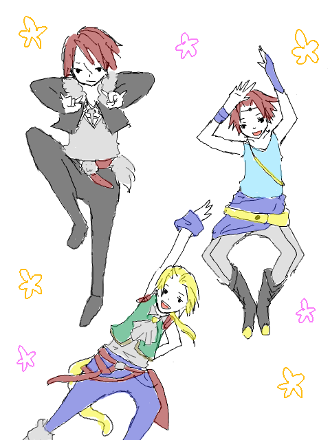 ジタン 「ふと手ぶろさんあさったんだけど「描いとった、絵を……」という感じがする 2009」|やけくそチゲうどんサンバのイラスト