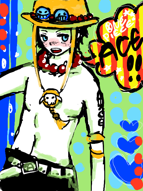 ジタン 「ふと手ぶろさんあさったんだけど「描いとった、絵を……」という感じがする 2009」|やけくそチゲうどんサンバのイラスト