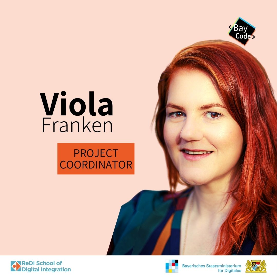 Frohen 2. Advent!

🧡 Viola Franken ist Project Coordinator bei #BayCode.

Für mehr Infos über das BayCode-Team schaut doch mal auf unserem Instagram Account vorbei!

@gerlach_judith  <a href="/digitalbayern/">Bayerisches Digitalministerium</a>