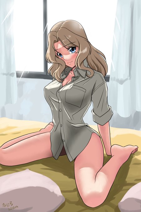 #週末ガルパンお絵描き120分一本勝負
#週末ガルパンお絵描き120分一本勝負20221204
朝のおケイさん! 