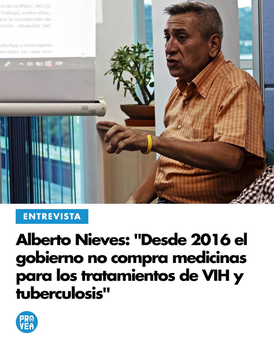 _Provea's tweet photo. En el marco del Día Mundial del VIH / Sida, conversamos con Alberto Nieves, director de @ACCSI_VIHSIDA,  sobre las dificultades que afrontan las personas con VIH y los obstáculos que sortean los actores de la sociedad civil para poder brindar ayuda a otros https://t.co/5QFSo7vaeZ https://t.co/iBEGCM4REB