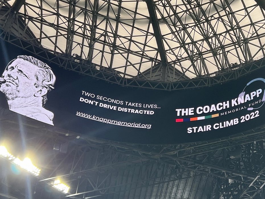 Proud to be apart of so many coaches, players, and staff members across the league taking part in #MyCauseMyCleats. We are honoring our beloved Coach and friend, Greg Knapp. <a href="/knappmemorial/">The Coach Knapp Memorial Fund</a> #DontDriveDistracted