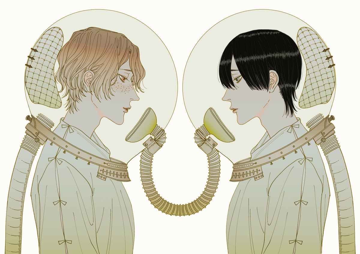 #自作品のお気に入り四天王の画像を貼る_見た人もやる 
我が家の空気を吸いに来てください༼⍤༽ 