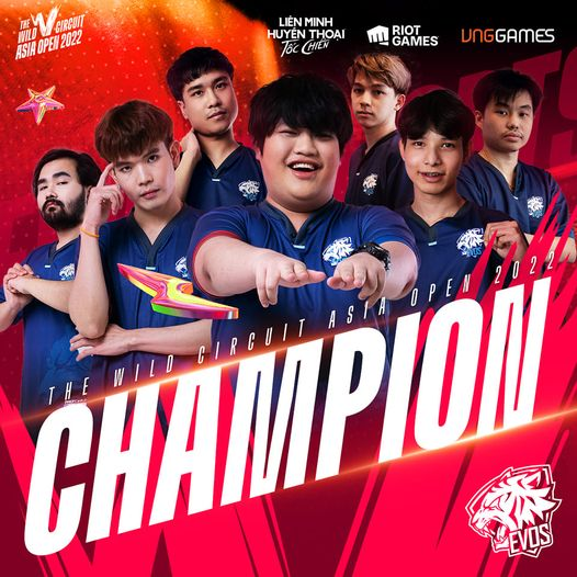 WildRiftEsports's tweet image. 🏆 Congratulations to EVOS Esports on winning the #WildCircuit Asia Open with a 3-0 against Rolster Y! 🏆