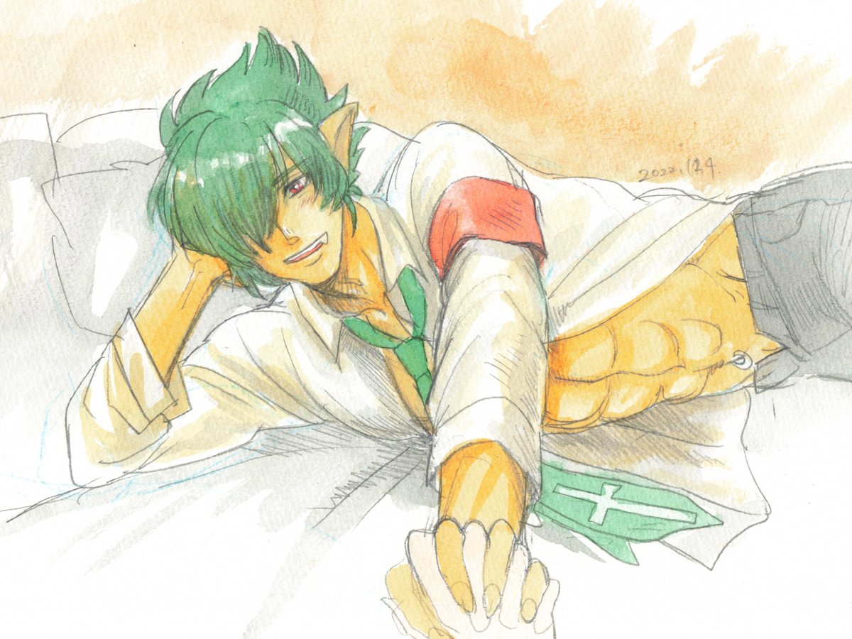 kmzk_pm's tweet image. 俺が守って守ってあげるから