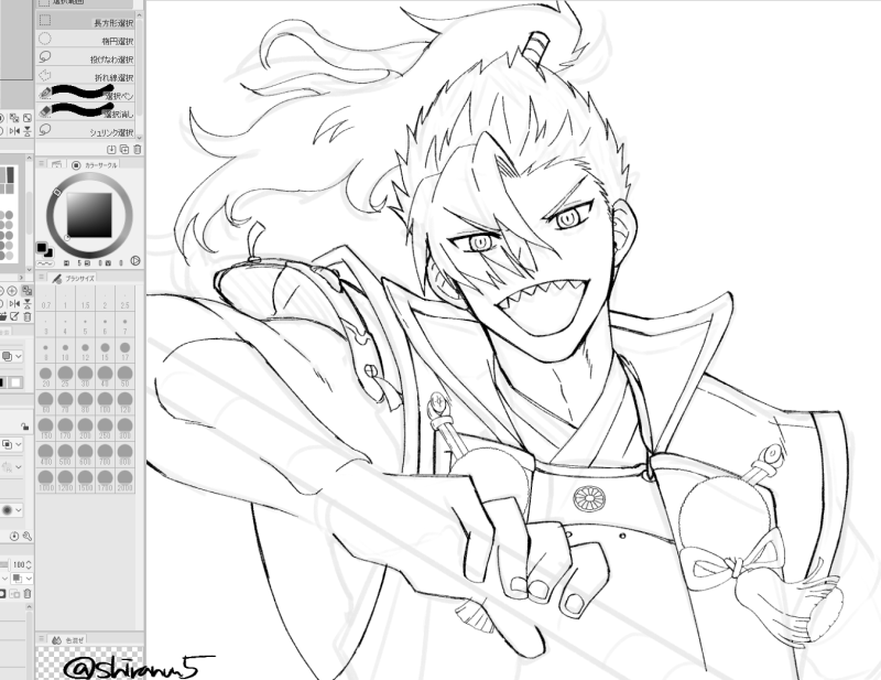 表紙案出たのでちまちま描いていく～ 