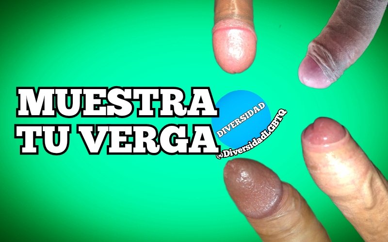 DiversidadLGBTQ's tweet photo. Muestren su verga. Cualquiera puede participar sin importar el tamaño o la forma.

RT si te encanta mostrarla https://t.co/H4snalNlYE
