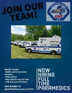 OPFDEMS's tweet photo. Be a part of the OPEMS team and community! Now looking to fill full time Paramedic positions. https://t.co/au1QZNRIkO