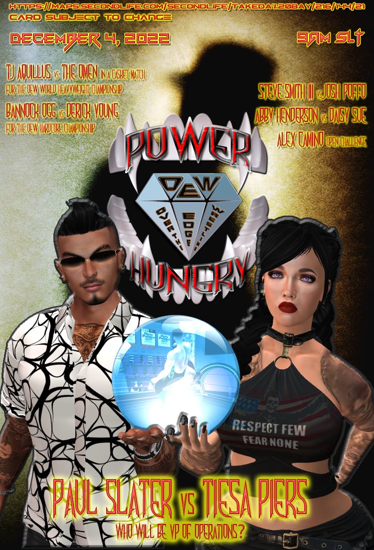 WrestlingOew's tweet photo. Alright OEW wrestling fans! Today is the day for the biggest  Supercard to end the year!  OEW Power Hungry! IS HERE! Comes to you live 9AM SLT, DEC 4TH with a HUGE double main event!  You don't want to miss this explosive event! https://t.co/rxROfo1xn0 https://t.co/EQ2leCIUnW