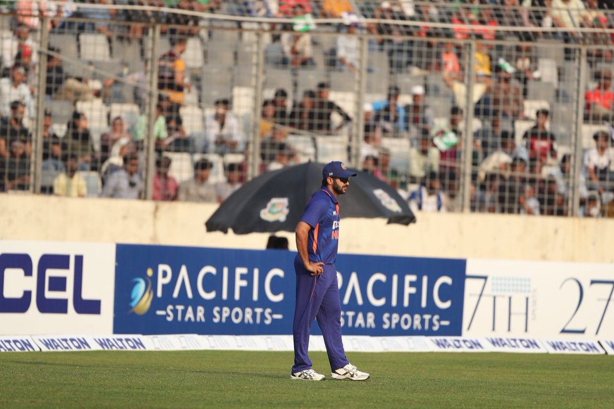 pacificstar360's tweet photo. Look what we spotted! 🤩
Pacific Star Sports on the outfield branding in the Bangladesh vs India ODI series at Dhaka. 

Follow us and stay tuned for some exciting giveaways coming up soon.

#INDvsBAN #odiseries #pacificstarsports #sports #cricbuzz #crictracker https://t.co/blIjpxOLF0