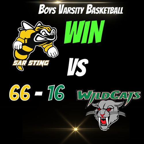 Varsity boys team get a win versus DRS last night with some great scoring performances... #stingsports