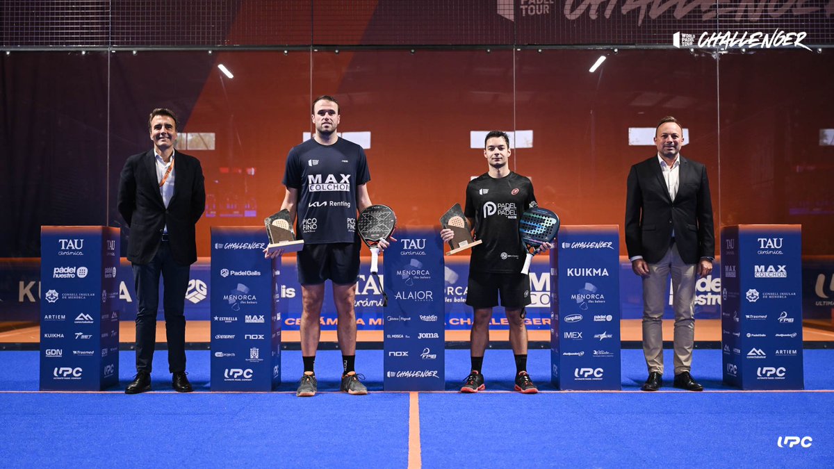 🏆 Hacen historia como PRIMEROS MAESTROS CHALLENGER FINAL <a href="/WorldPadelTour/">World Padel Tour</a>

 #MenorcaChallengerFinal🏝 

🎓 <a href="/rafamendez_92/">Rafa Méndez</a>
🎓 <a href="/javiolo96/">Javier Martínez</a>

#WPTChallenger🧡