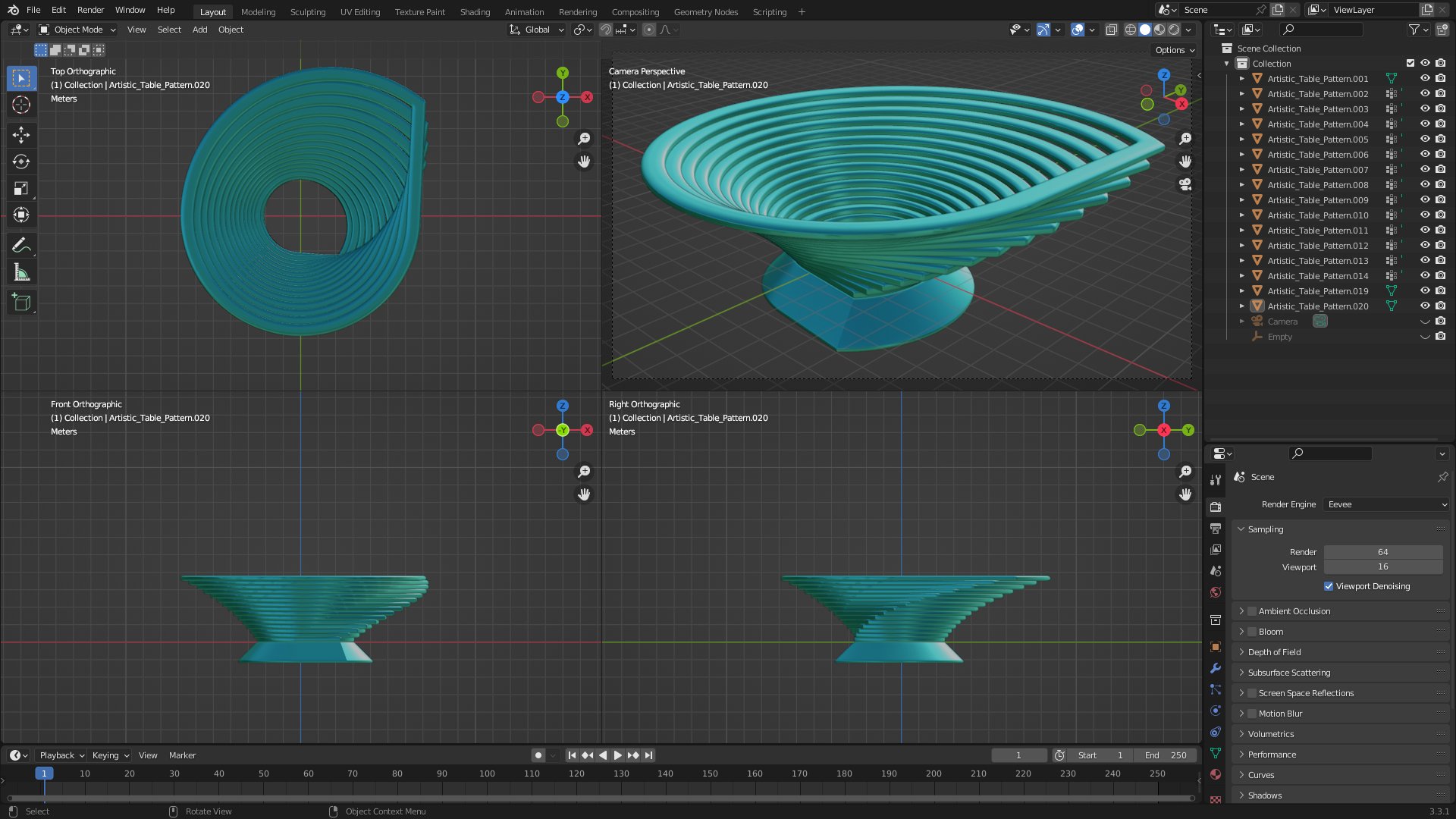 array-scale-and-bend-freecad-forum