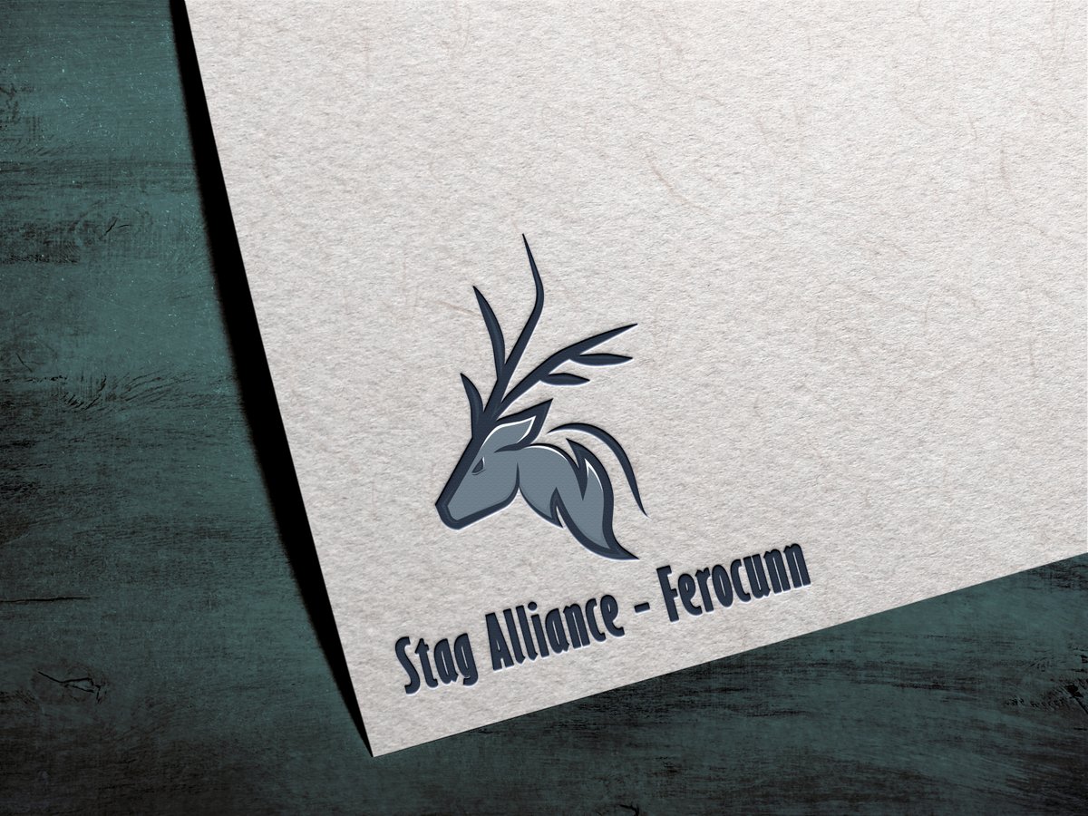 _xhinne's tweet photo. My final entry in @StagAlliance Clan Emblem Competition. 

3 hrs of playing with my own design and coloring <3 Good luck everyone!

#ferocunn #StagAlliance #CNFT https://t.co/CKrXzGIx8b