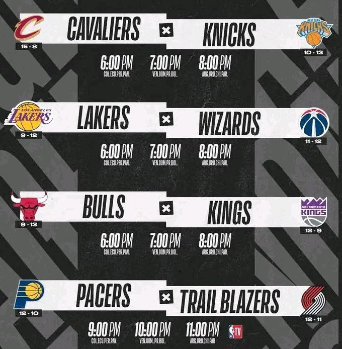 Germantamayo's tweet photo. #Nba Jornada 46 el la NBA juegos desde 4:30 pm hora Venezuela con encuentros como #CelticsvsNets muy interesante ademas #BullsvsKings..a disfrutar de la #NBATwitter https://t.co/IXgaFtymVa