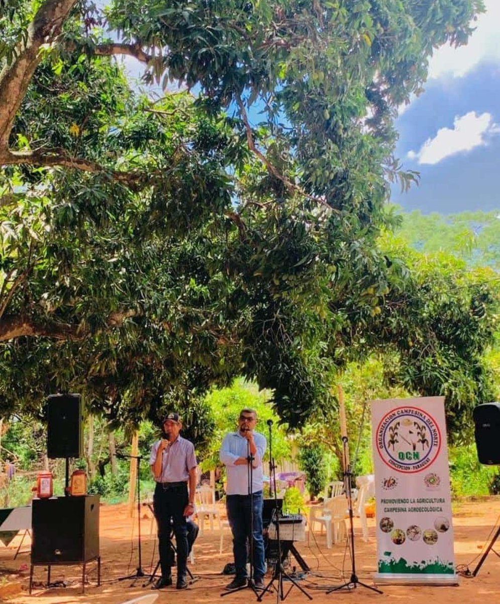 OLT_Paraguay's tweet photo. 36 años de la Organización Campesina del Norte (OCN).
Por un Paraguay más Justo y sin Hambre.
Reforma Agraria Integral  Agroecologica.
Saludos fraternos y combativos , compañeros y compañeras. https://t.co/mQWImQjR03