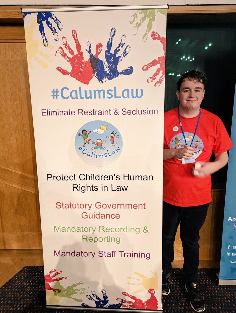 MorrisonBeth's tweet image. In 2010, 4 staff in Calums &quot;special school&quot; restrained him face down.

His injuries were horrendous.

He wet himself, so they forced him into a chair and stood over him with an egg timer as punishment 

He doesn&apos;t want any child to suffer the way he did.

Support #CalumsLaw