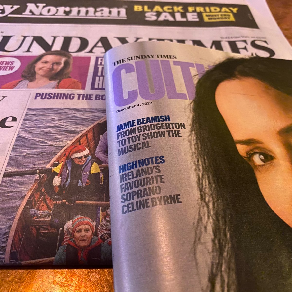 Jamie Beamish (@jamiebeamish) on Twitter photo Fadó fadó before it was online I devoured <a href="/thetimes/">The Times and The Sunday Times</a> #culturemagazine every Sunday. So much so I had a huge pile of em under me bed!! It’s an item off me bucket list to see this today! Thanks <a href="/Chealy_/">Catherine Healy</a> for a great chat! #toyshowthemusical Fadó fadó before it was online I devoured <a href="/thetimes/">The Times and The Sunday Times</a> #culturemagazine every Sunday. So much so I had a huge pile of em under me bed!! It’s an item off me bucket list to see this today! Thanks <a href="/Chealy_/">Catherine Healy</a> for a great chat! #toyshowthemusical