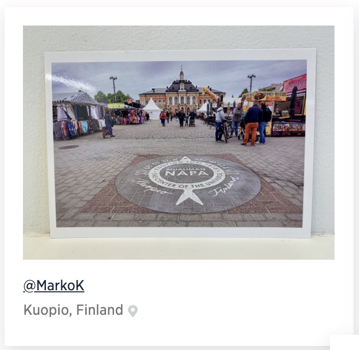 MarkoK's tweet photo. @enunomaduro @amit_merchant @pestphp Definitely would send you a postcard from the Center of the universe! Borrowed pic from @spatie_be https://t.co/VdHwrOPfPq