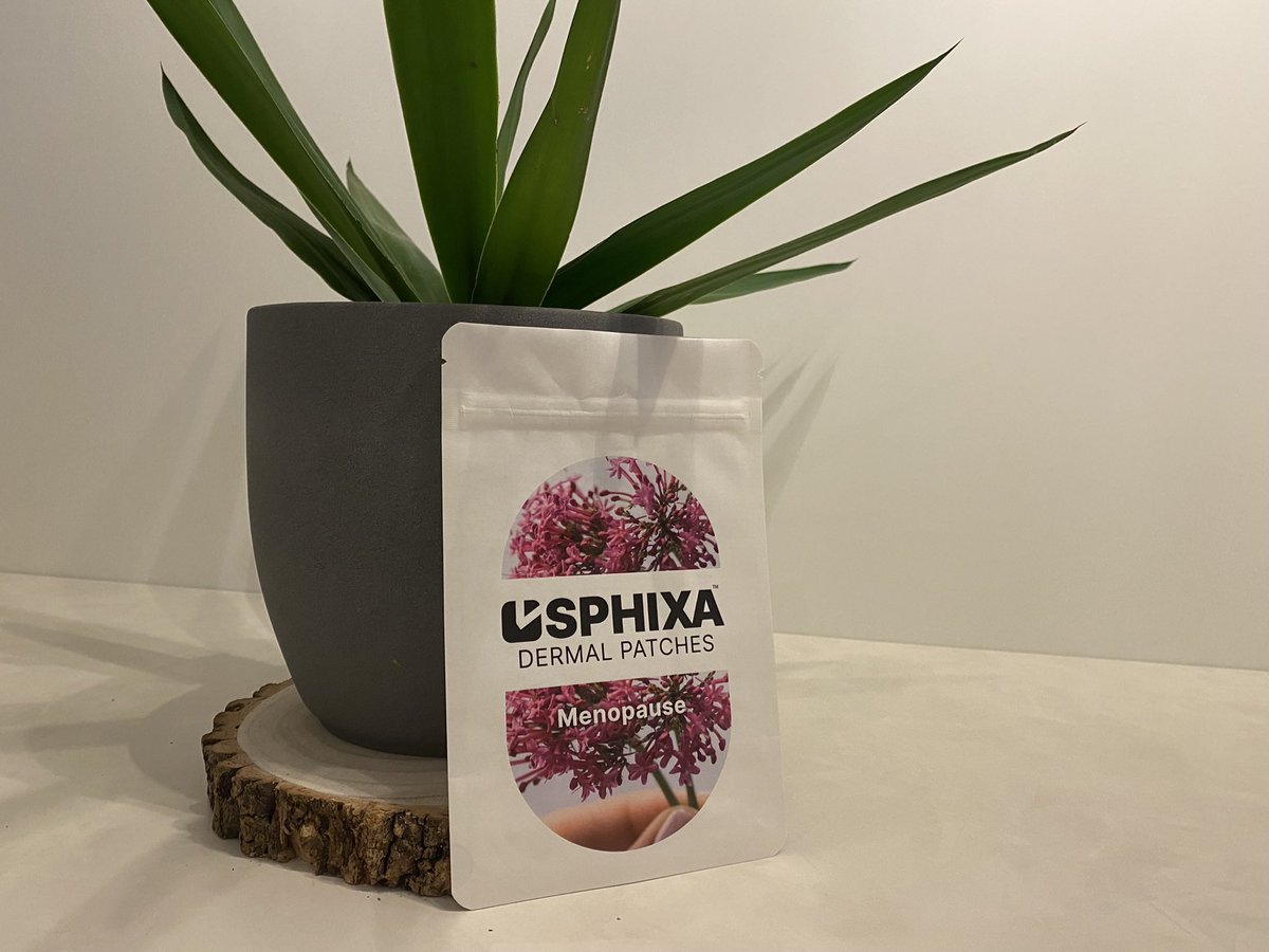 _SPHIXA's tweet photo. @menomatters @DrAmirKhanGP Sphixa’s menopause patch is an all natural blend offsetting symptoms of perimenopause and menopause. https://t.co/AcnpDPhGv1 https://t.co/48uBGw8JV6