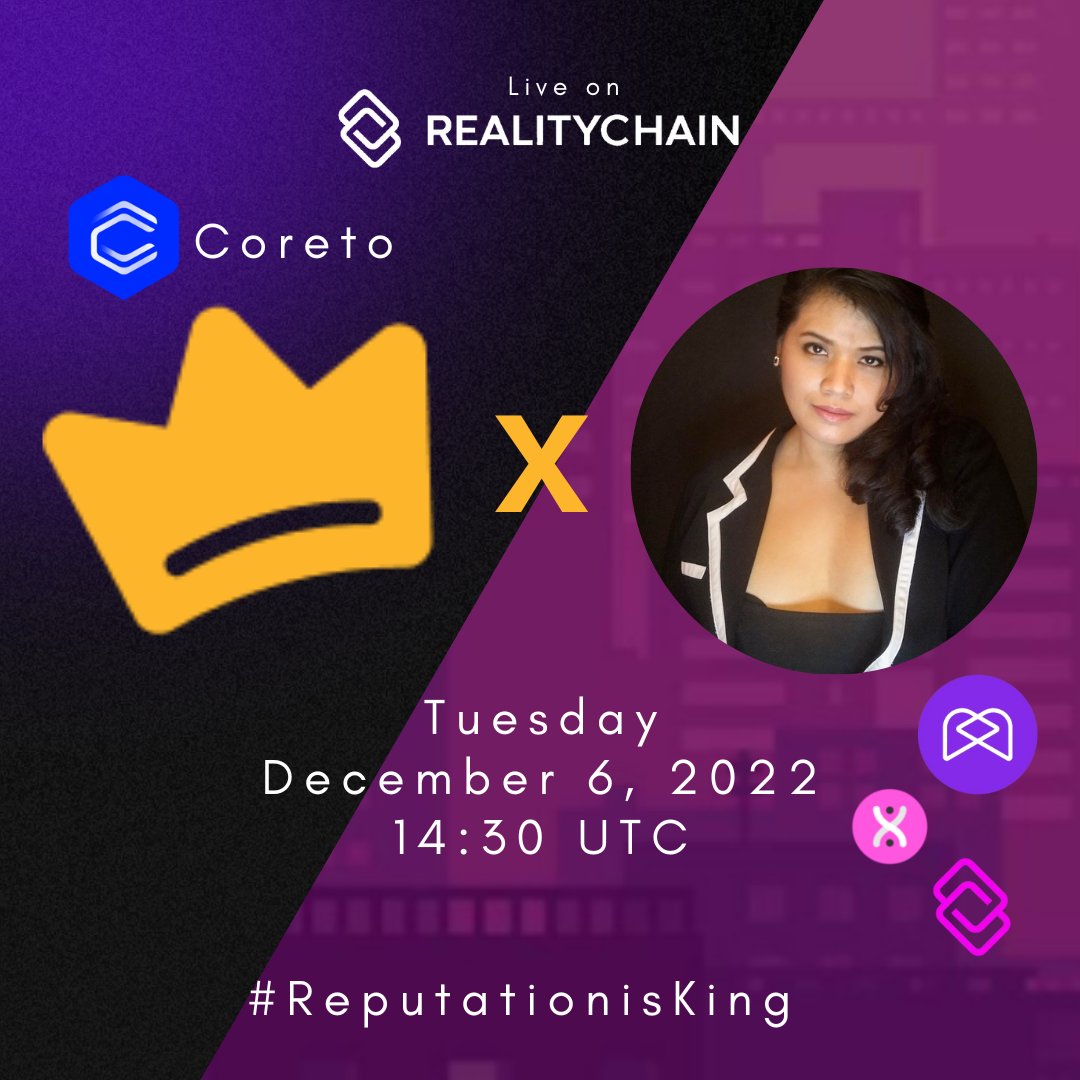 🚨⋈ ATTENTION ⋈🚨

Our founder <a href="/decentricity/">decentricity 🦔</a> is speaking in <a href="/ReputationisKng/">Reputation is King 👑</a>'s upcoming Twitter Space 🚀
Mark it on your calendars frens 🤩🤩🤩

📅: December 6, 2022
🕝: 14:30 UTC

#NEAR #NEARisNOW #NEARProtocol #Metaverse
