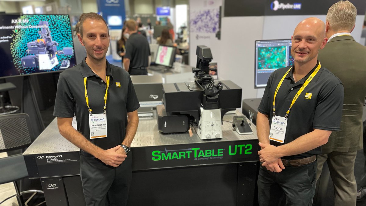 We look forward to welcoming you to Booth 1901 at #CellBio2022! We have a range of #Confocal, #Multiphoton, #SuperResolution and other #Microscopy systems on display. Click for more info: bit.ly/3UhsZ1o