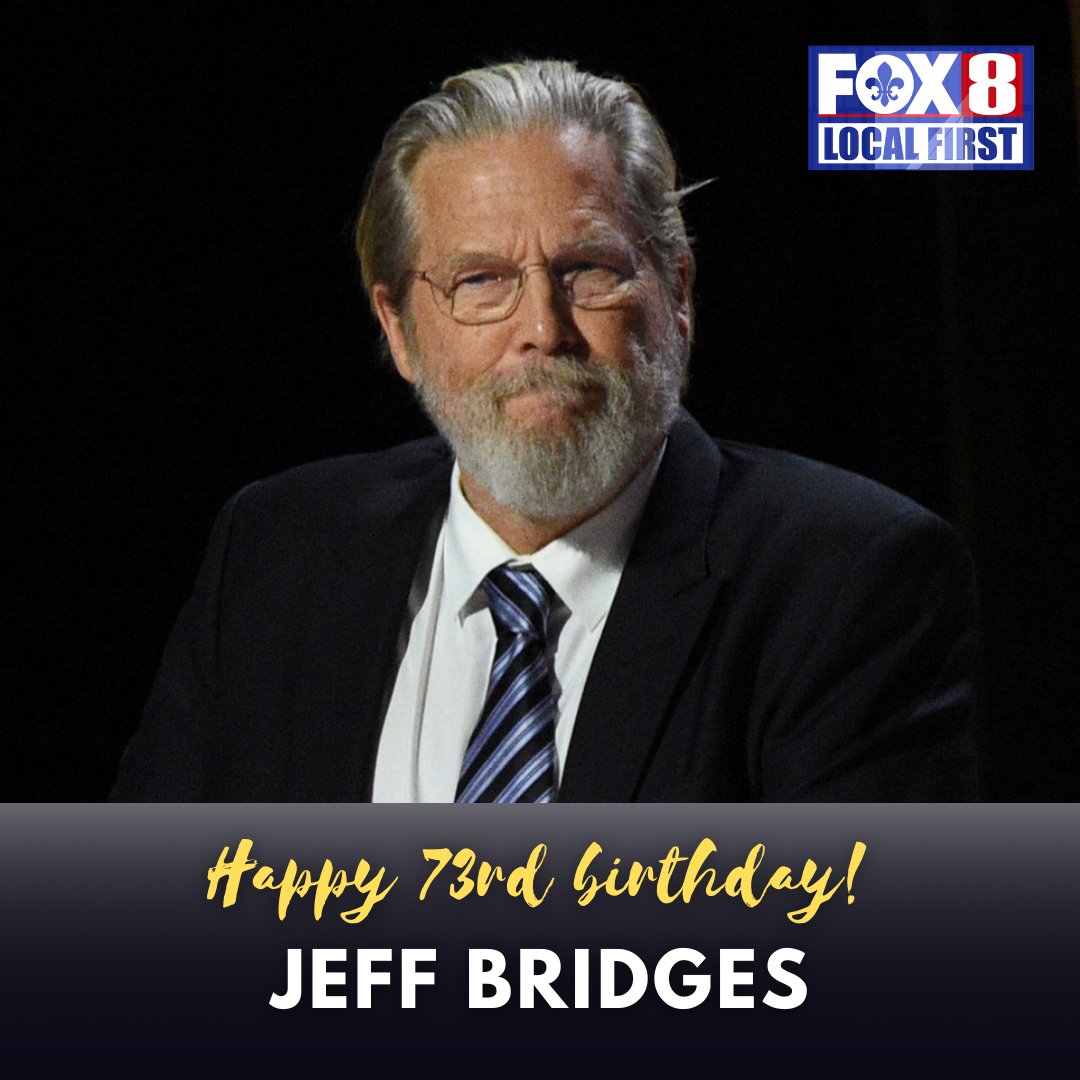 Happy 73rd birthday to The Dude, Academy Award winner and lymphoma survivor Jeff Bridges. 