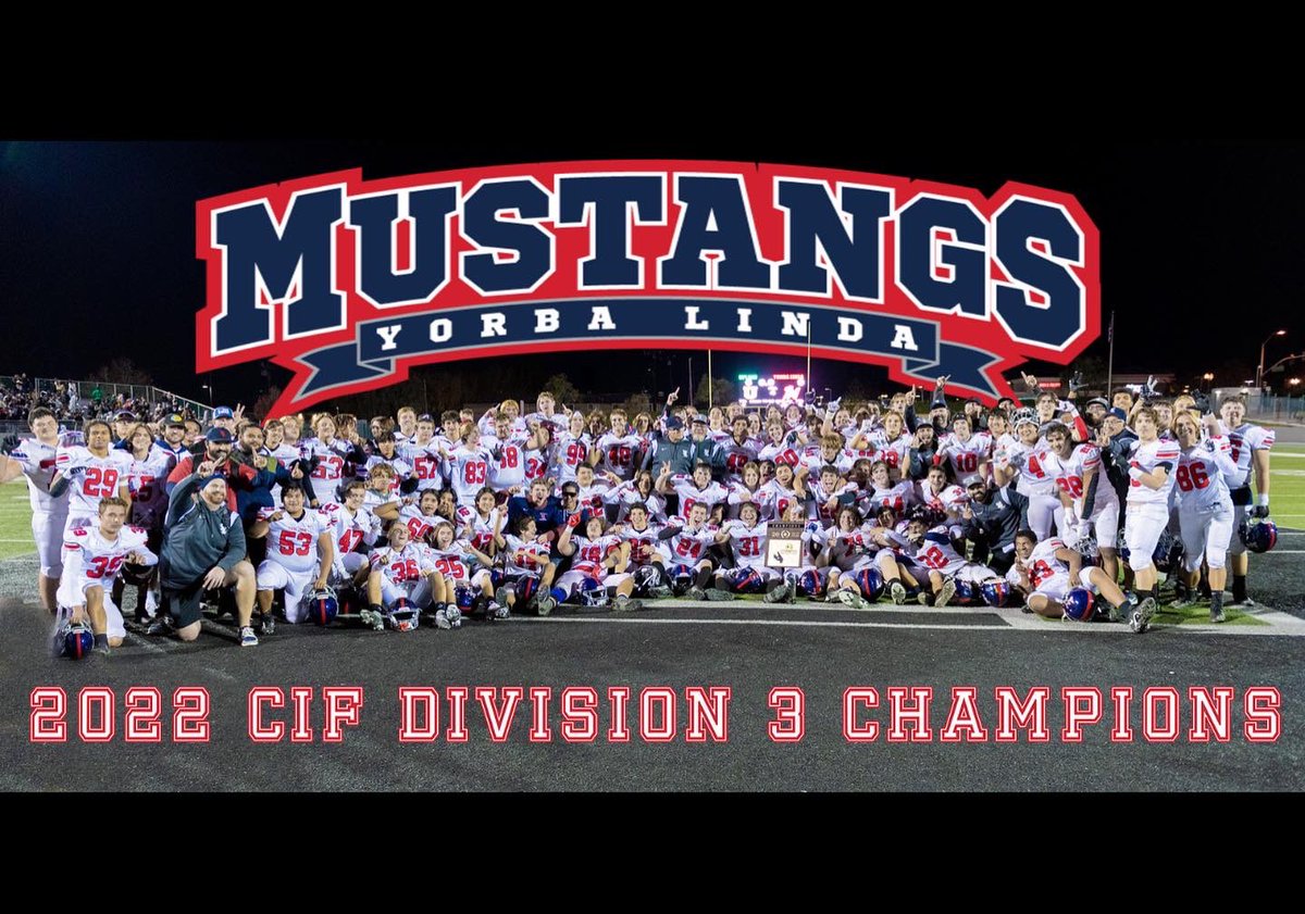 jaynic21's tweet photo. Take a bow gentlemen. You are the best football team that Yorba Linda High School has ever seen. For the seniors, you were a combined 39-3 during your high school career and CIF Champions. It has been an honor to watch you play. Thanks for being our heroes! @ylhsfootball https://t.co/NBxtTeRct8