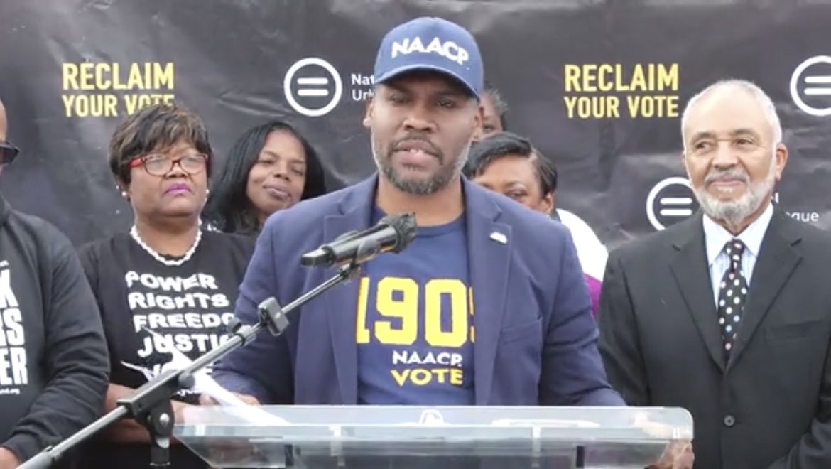 AttorneyGriggs's tweet photo. We must make sure that we get the message out to Georgia. #TogetherPowerVote #gapol #NAACP https://t.co/JbpFwY8L51