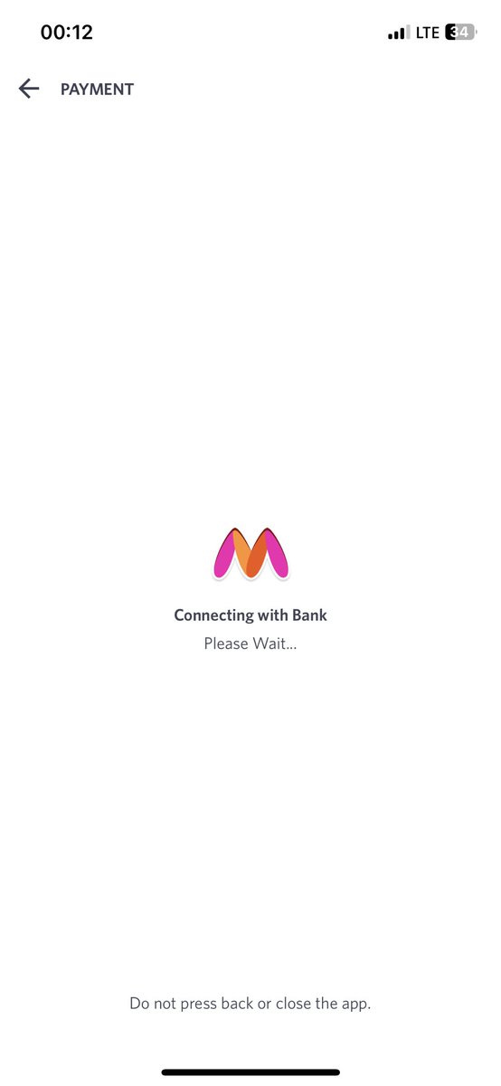 ujjwalbhasin's tweet photo. @myntra why can’t I make a payment? Tried several times. Facing the same issue. https://t.co/aojEhAKbL7