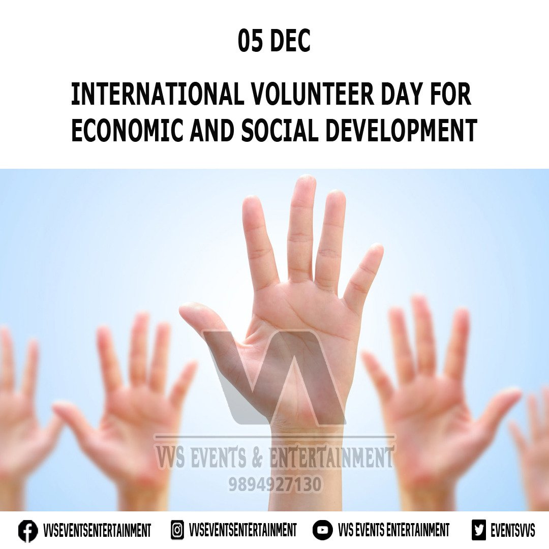 EventsVvs's tweet image. International Volunteer Day for Economic and Social Development 

#InternationalVolunteerDayForEconomicAndSocialDevelopment 
#VolunteerDayForEconomicAndSocialDevelopment 
#VolunteerDay
#VolunteerDay2022
#EconomicDay
#EconomicDay2022
#SocialDevelopmentDay
#SocialDevelopmentDay2022