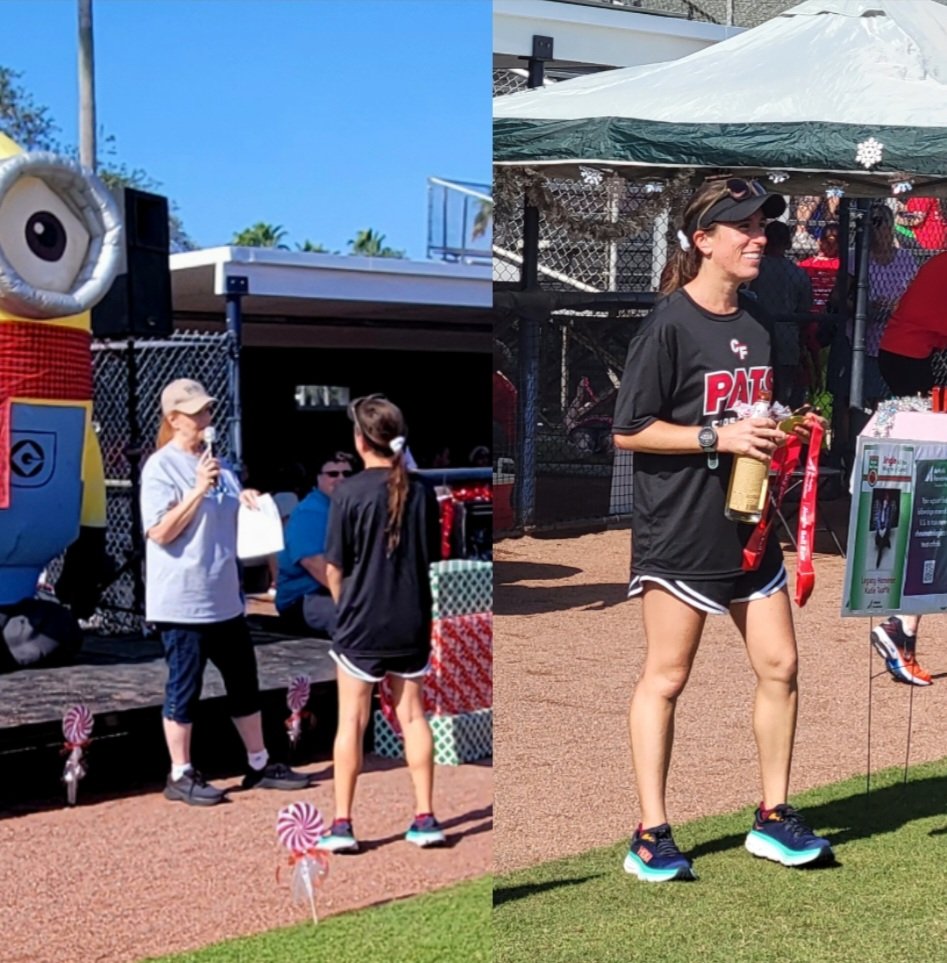 13_1_princess's tweet photo. From @cooltodaypark yesterday to @GMSField today, the fun Christmas 5ks at stadiums are my absolute favorites! Hit 6:35 pace today on the 10 a.m. jog ~ 6:17 / 6:41 / 6:37 splits #JingleBellRun #5k #jingle #Christmas #stadium #running #Florida #sunshine #FLwinter https://t.co/LHILHTJpvy