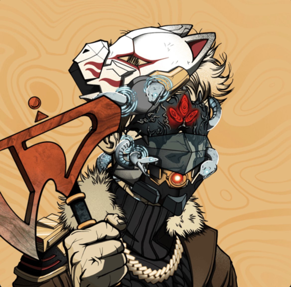 RG__NFT's tweet image. Holy shit @SutekiRED @Suteki_NFT @warm_towelette … this guy fucks. Second Henshin that has literally made my head go 🤯unreal transformation! #SolanaNFT #Solana #mutator #NFTs #nftcommunity #hype