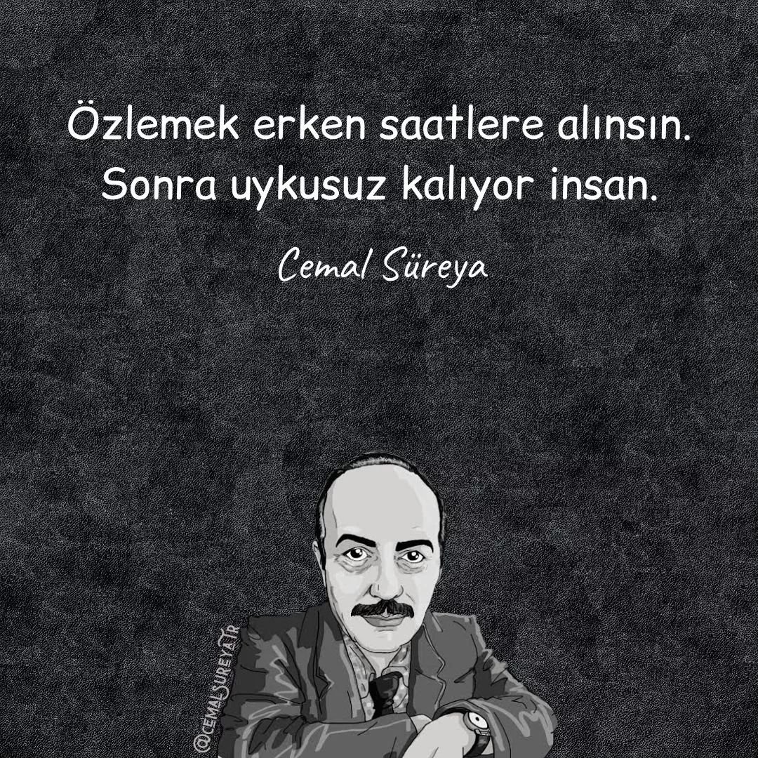 Okyanusta ölmez de insan, gider bir kaşık “sevda” da boğulur... Demiş Cemal Süreyya; Belki de mutsuzluğumuzun en temel sebebi de budur.