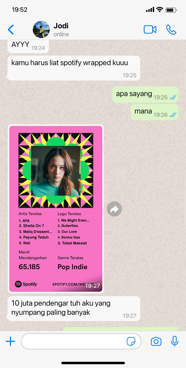 apocalipts's tweet photo. Spotify Wrapped https://t.co/sOKHIn23lu