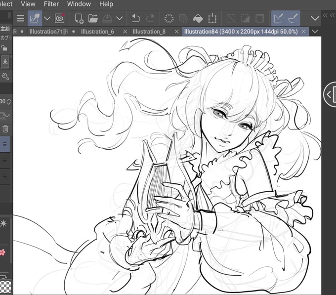 random barbara doodle before bed 😪 