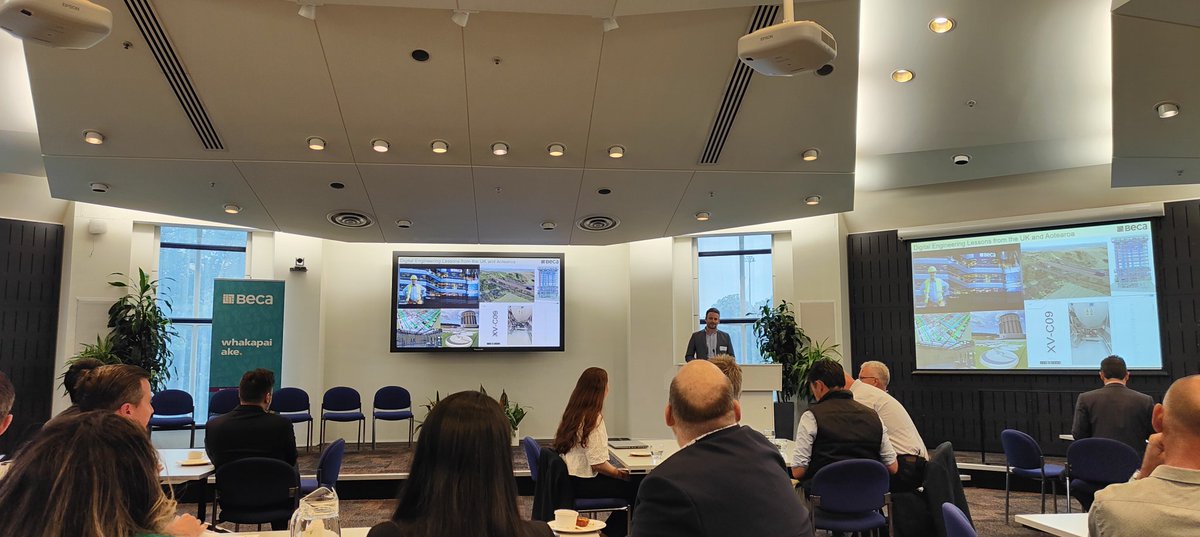 Early Monday morning start to hear about more about how Beca are upping their digital engineering capabilities.