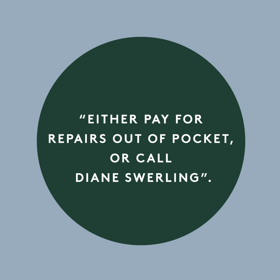SwerlingWinnick's tweet photo. When Ellen Shapiro’s insurance company balked at her property loss claim, that’s when she realized – “either pay for repairs out of pocket, or call Diane Swerling”. https://t.co/QE7F84xc4l #condo #condolaw #publicinsurance #publicinsuranceadjuster #attorney #massachusetts https://t.co/M2uSiOnpb0