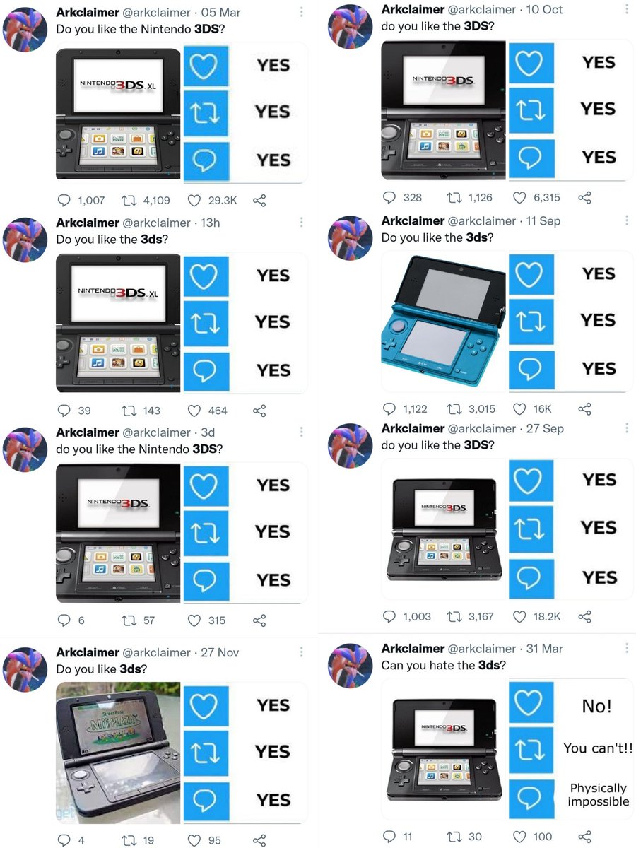 nintenclout's tweet photo. the 3ds https://t.co/lVrf2fAjar