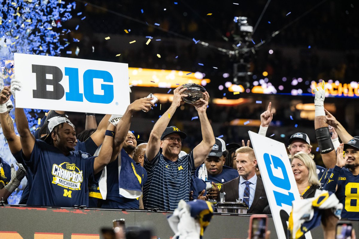 Waking up (still) B1G Champs

#GoBlue