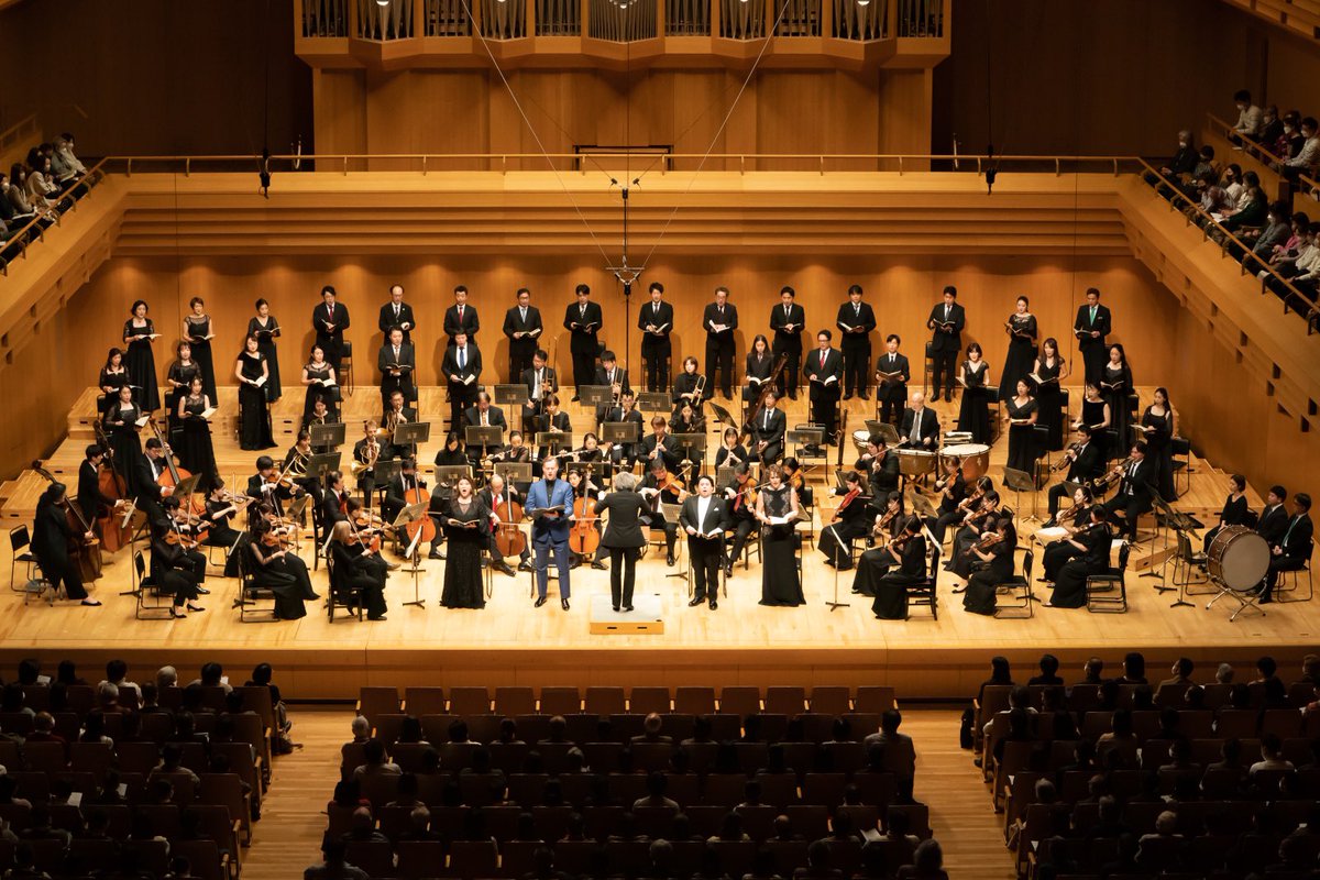 #BCJ第九 へ多くのご来場ありがとうございました！

シラーとベートーヴェンのメッセージが未だに響くことに、むしろ困惑も覚える世の中ですが、少なくとも今日の舞台では希望を持つことができました。

海外から来てくれたみんなを含め、今日のプレーヤー全員に改めて感謝を送ります👏

©︎寺司正彦