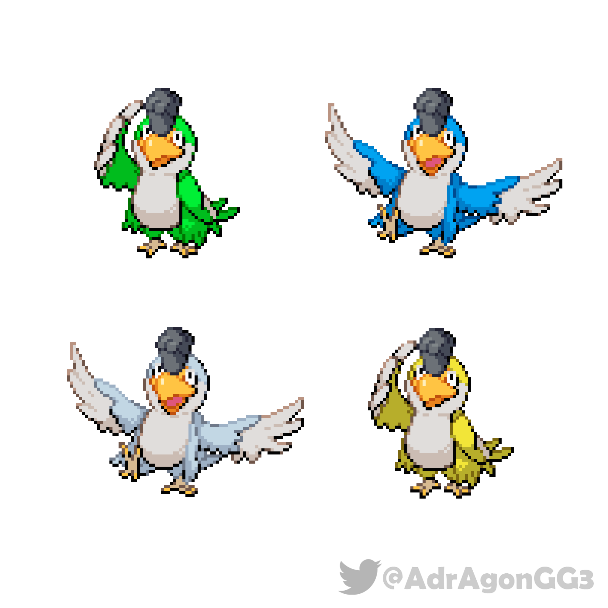 Farfetch'd sprites gallery